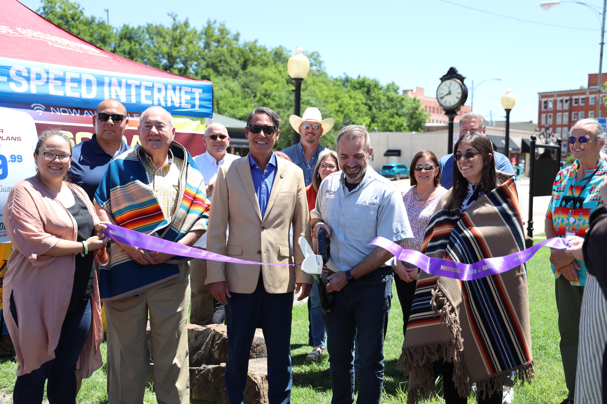 Broadband Ribbon Cutting