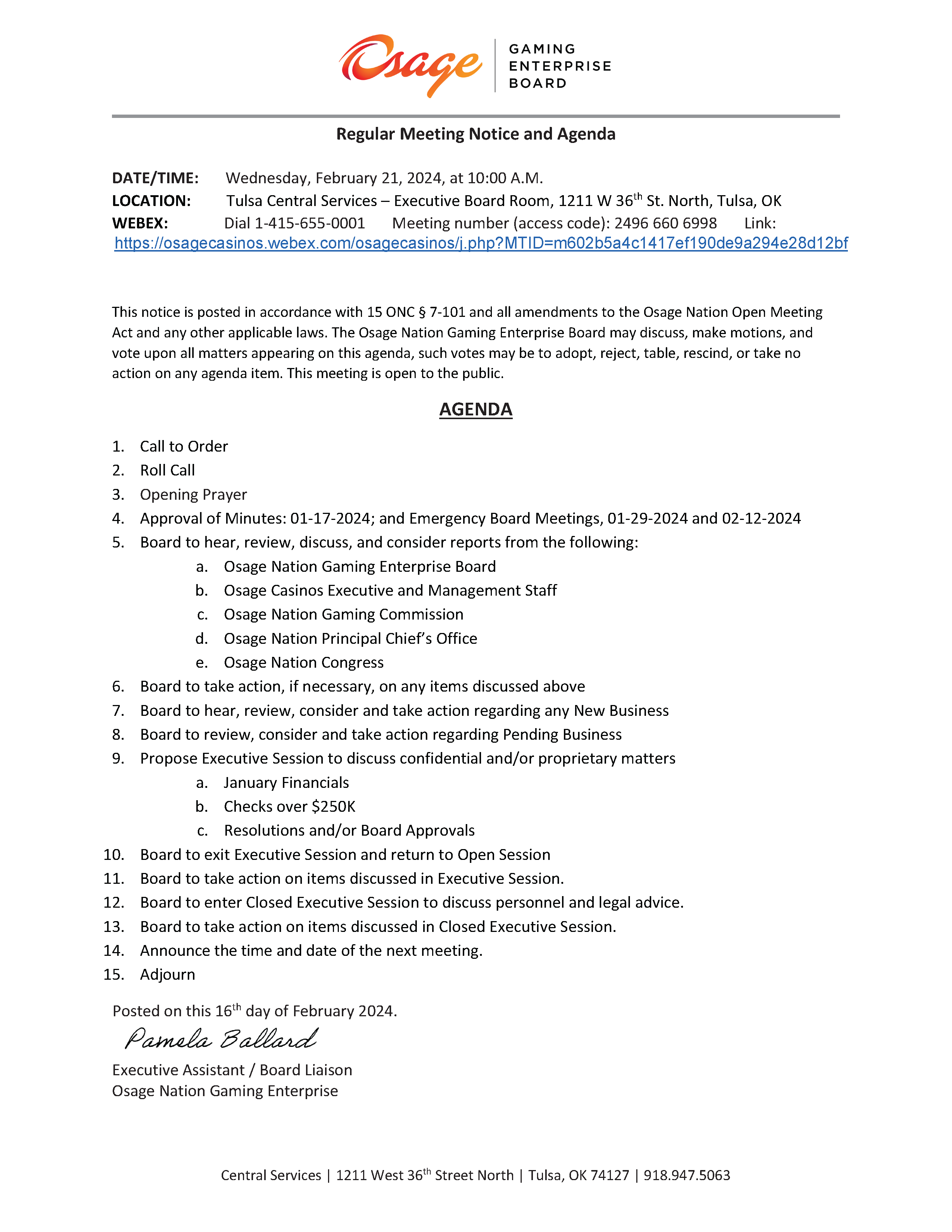 agenda image