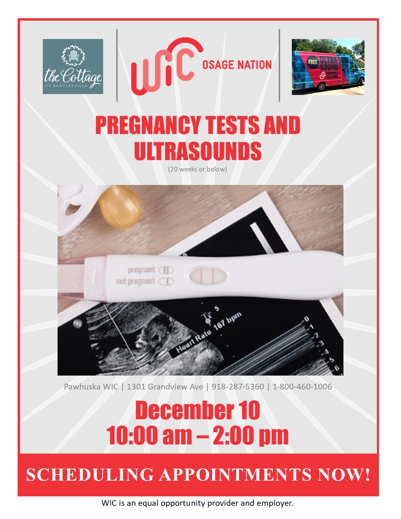 Pregnancy Tests and Ultrasounds