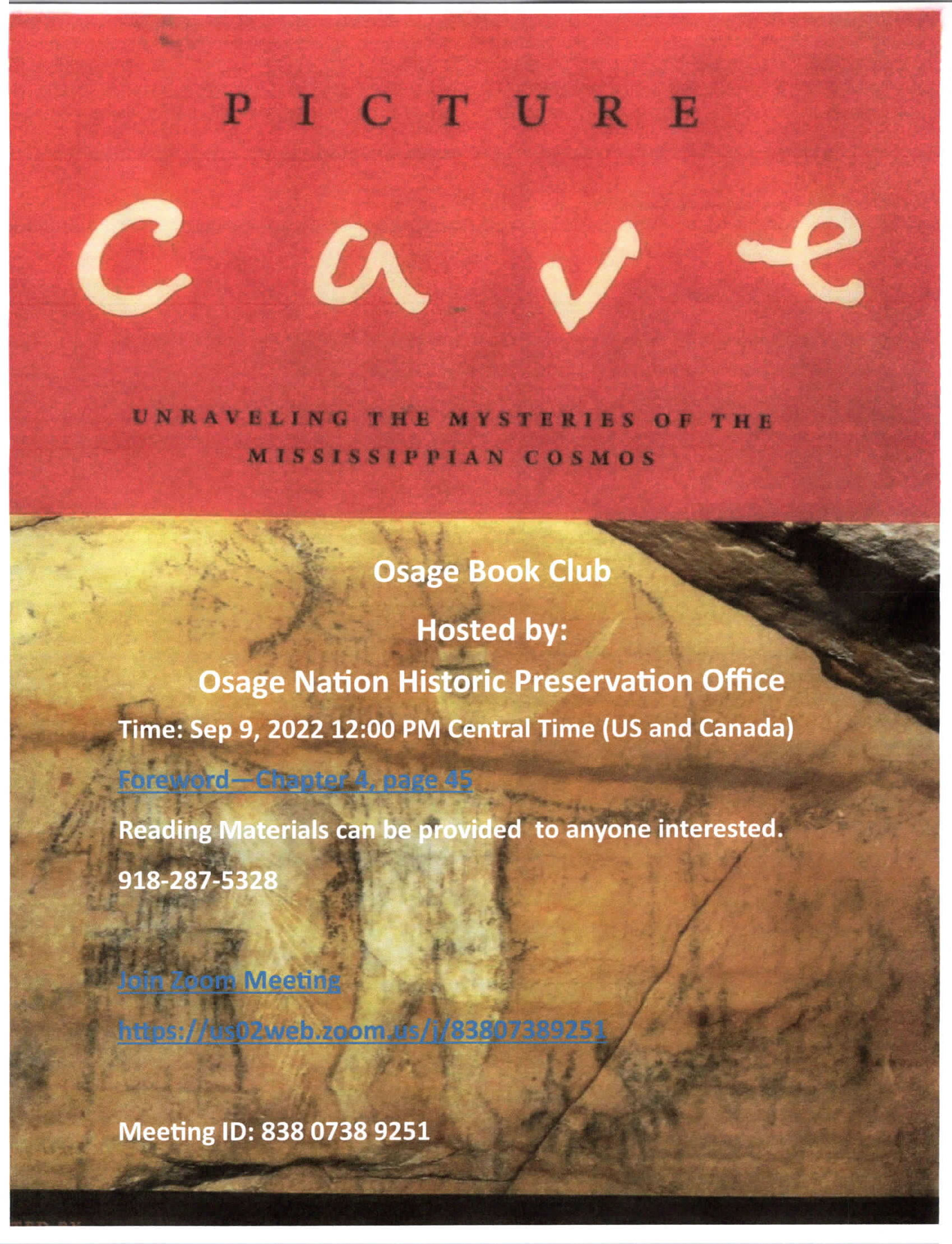 Picture Cave Picture Cave flyer