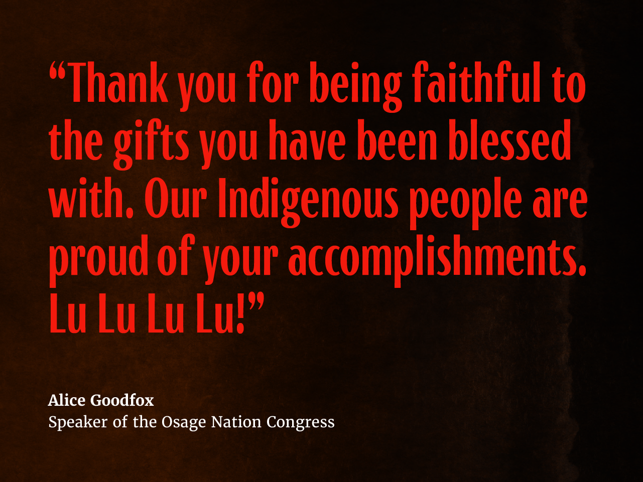 Speaker Goodfox Comment on KOTFM