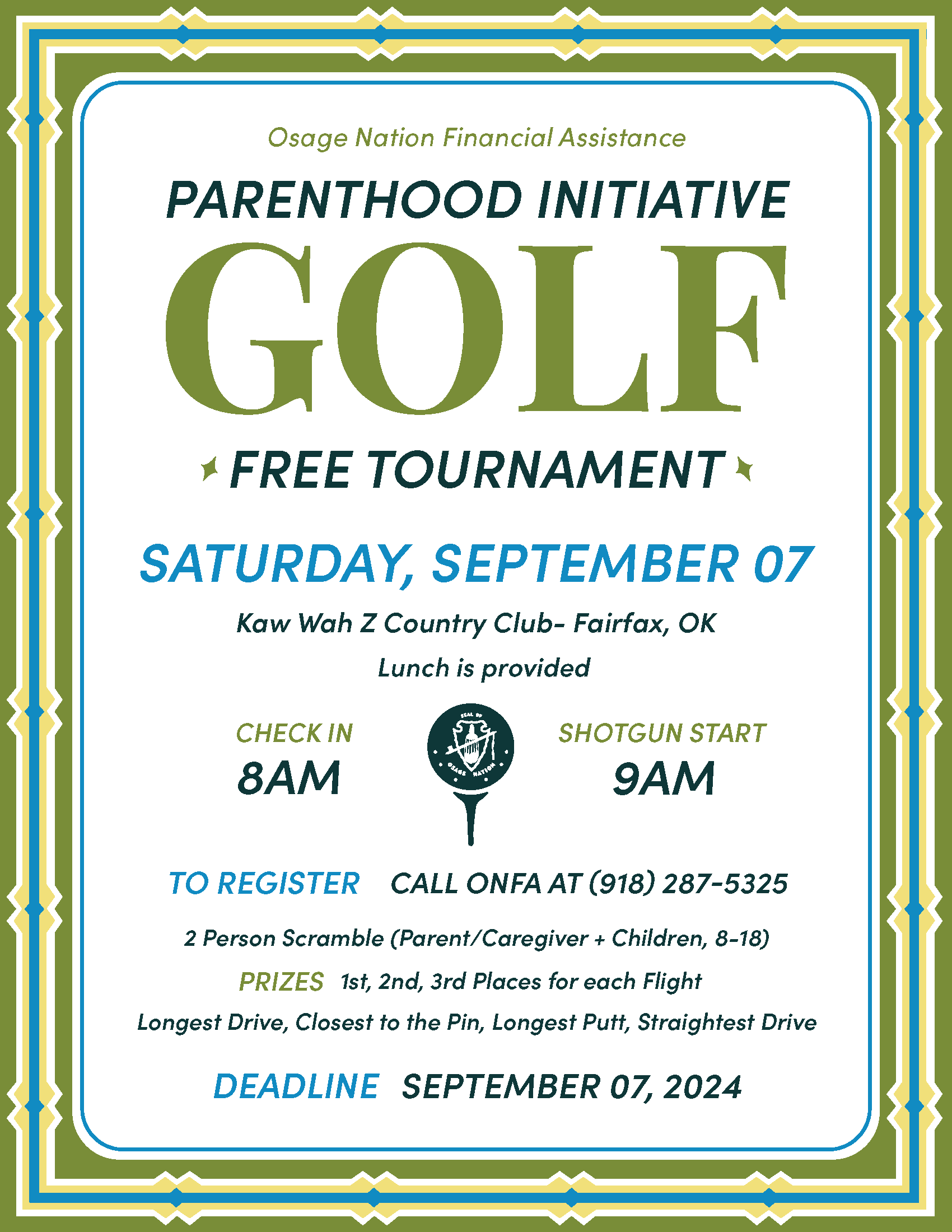 Golf Tournament flyer