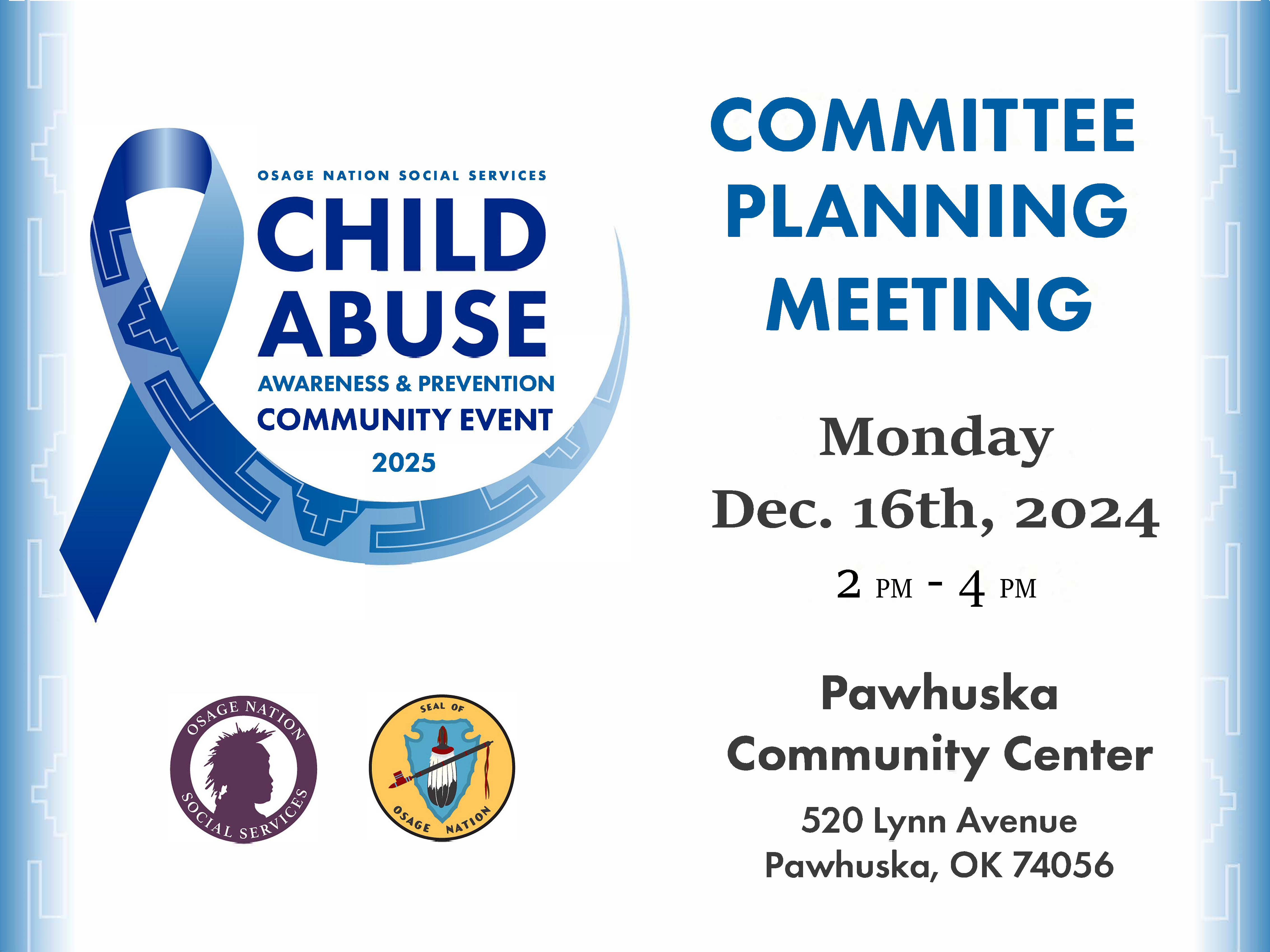 social services committee planning meeting