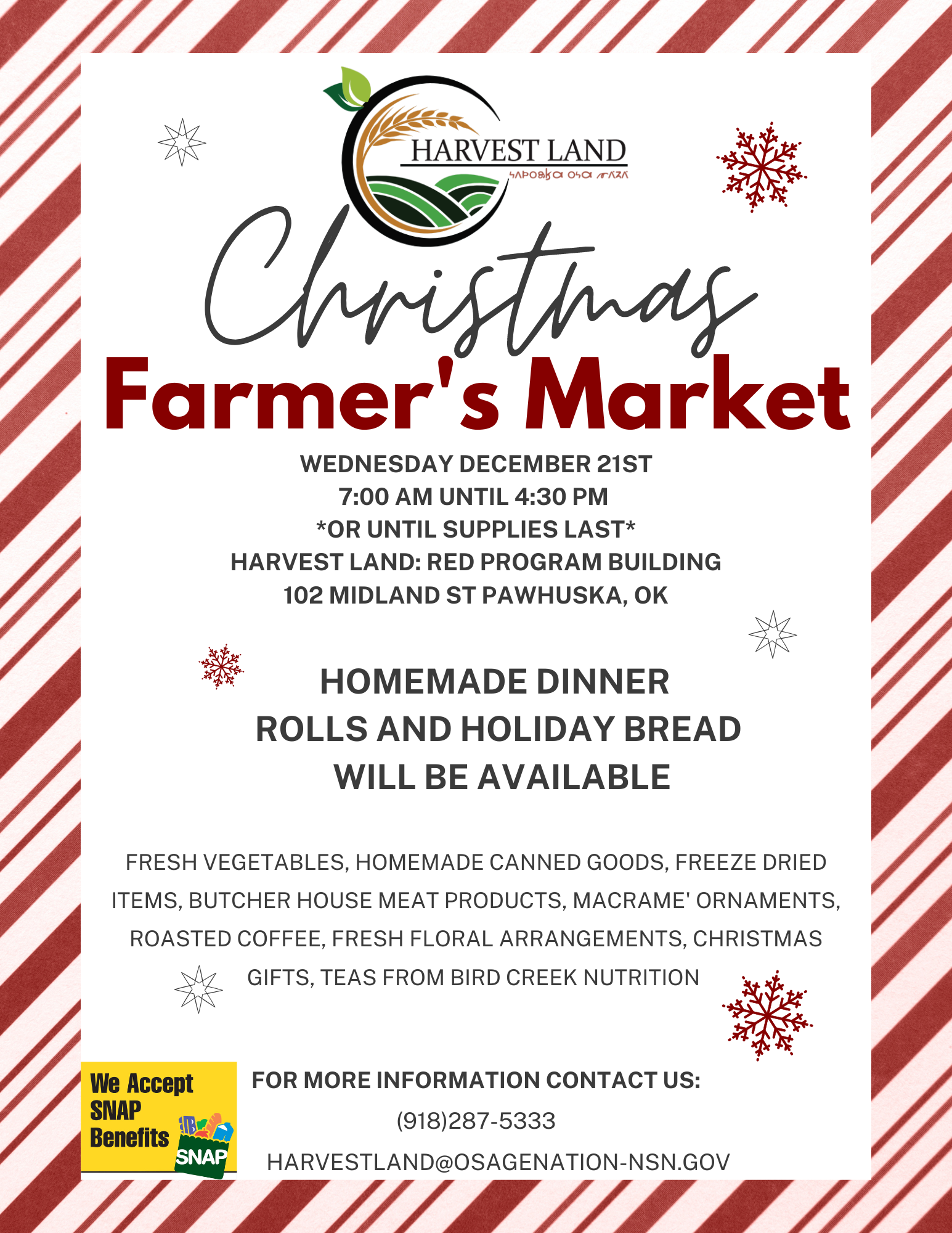HL Christmas Farmer's Market
