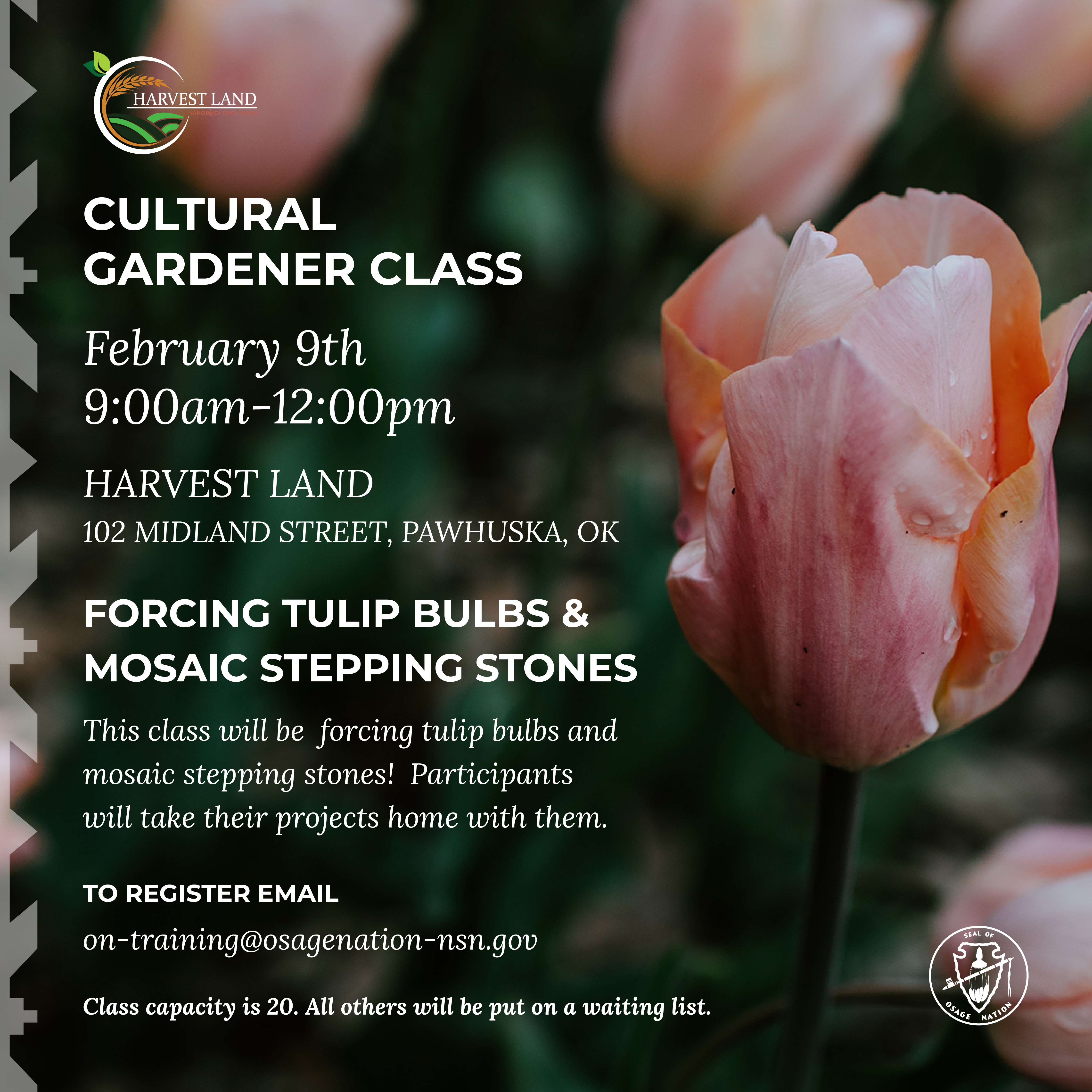 Cultural Gardener Class