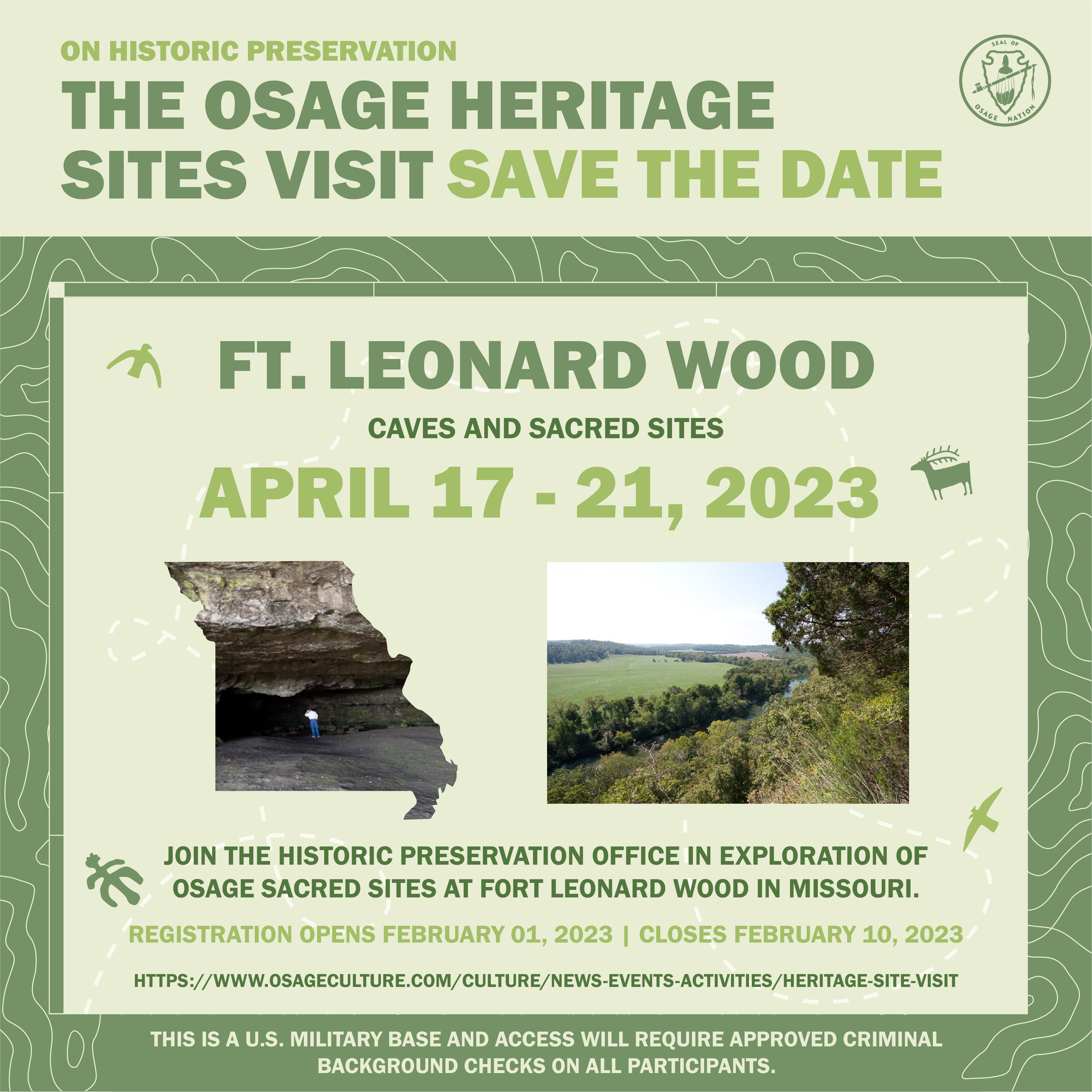 Save the Date flyer
