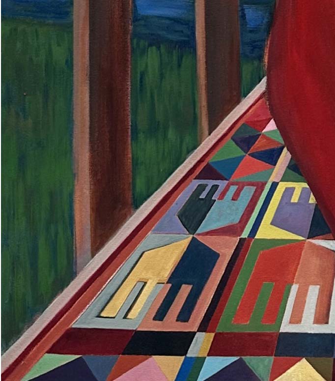 Detail from Renaissancing the Osage, 2018-2020. Image courtesy of the artist.