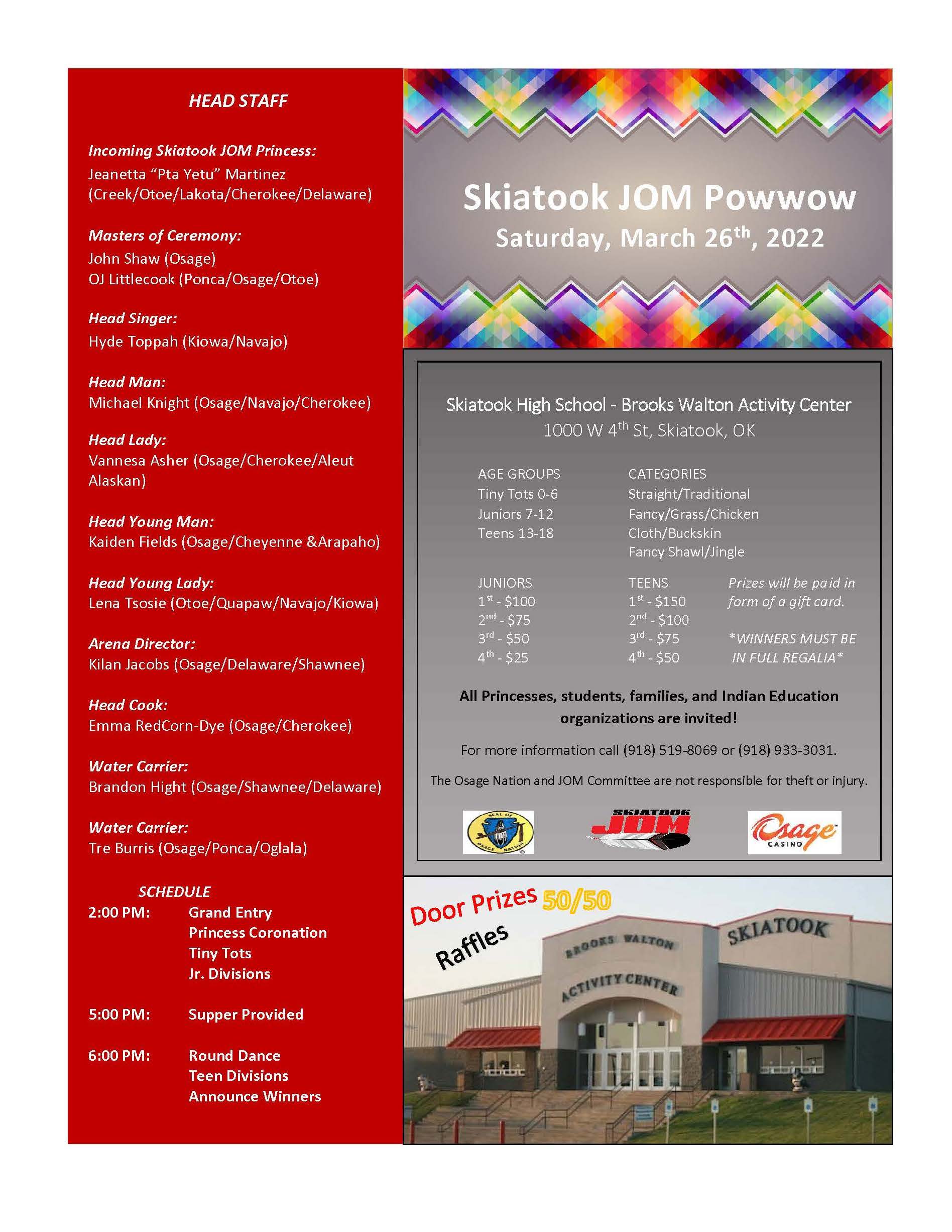Skiatook JOM Powwow 2022 Skiatook JOM Powwow 2022