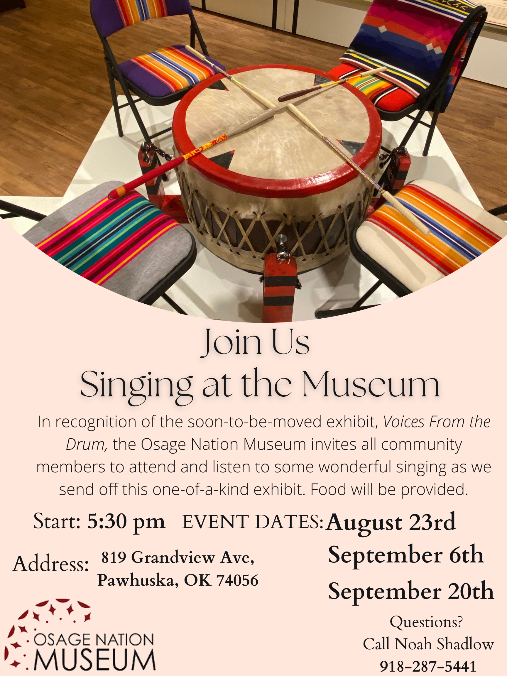 Join Us Singing at the Museum