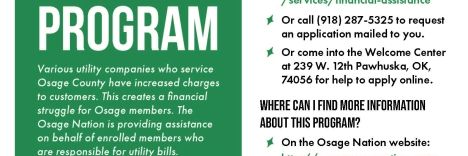 Utility Assistance Flyer