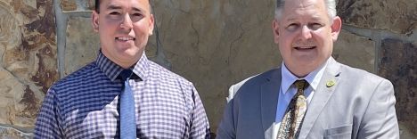 CEO Mark Rogers and Clinic Coordinator Kirk Shaw