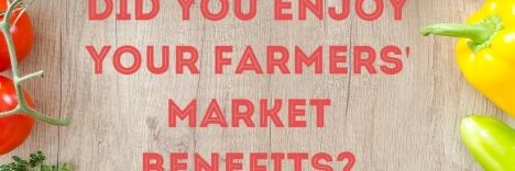 WIC Farmer's Market survey 2021