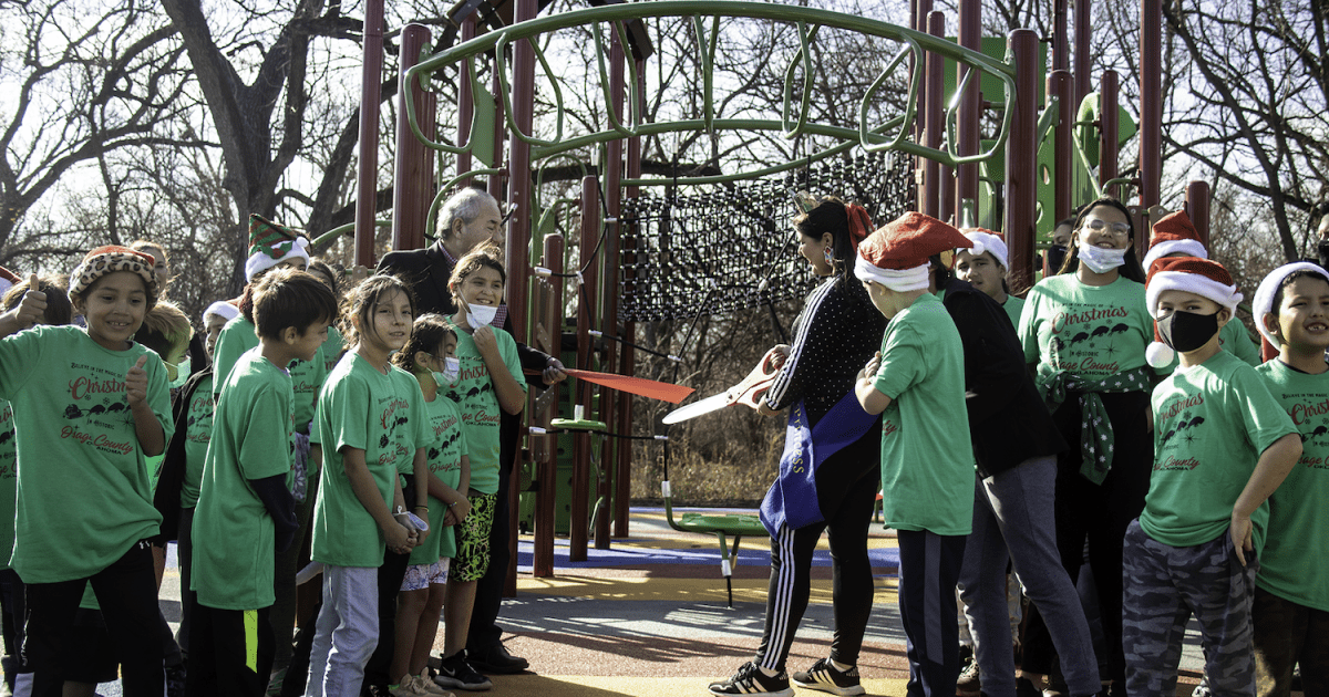 Osage Nation Finalizes Harvest Land Playground and Fitness Stations